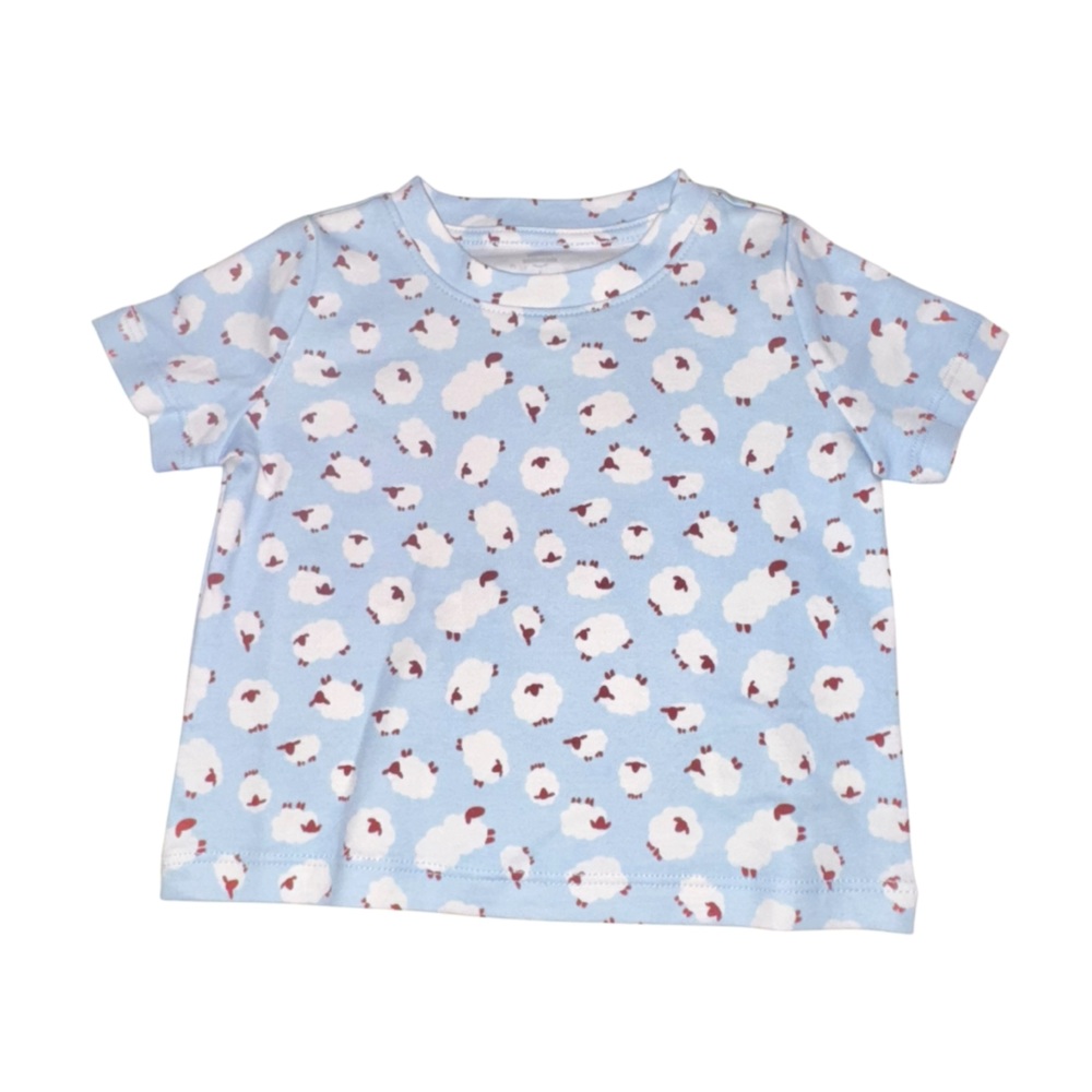 Amazing Essentials x Sofia Grainge Collection Sheep PJ Top ONLY 6-9 Mos Baby NEW